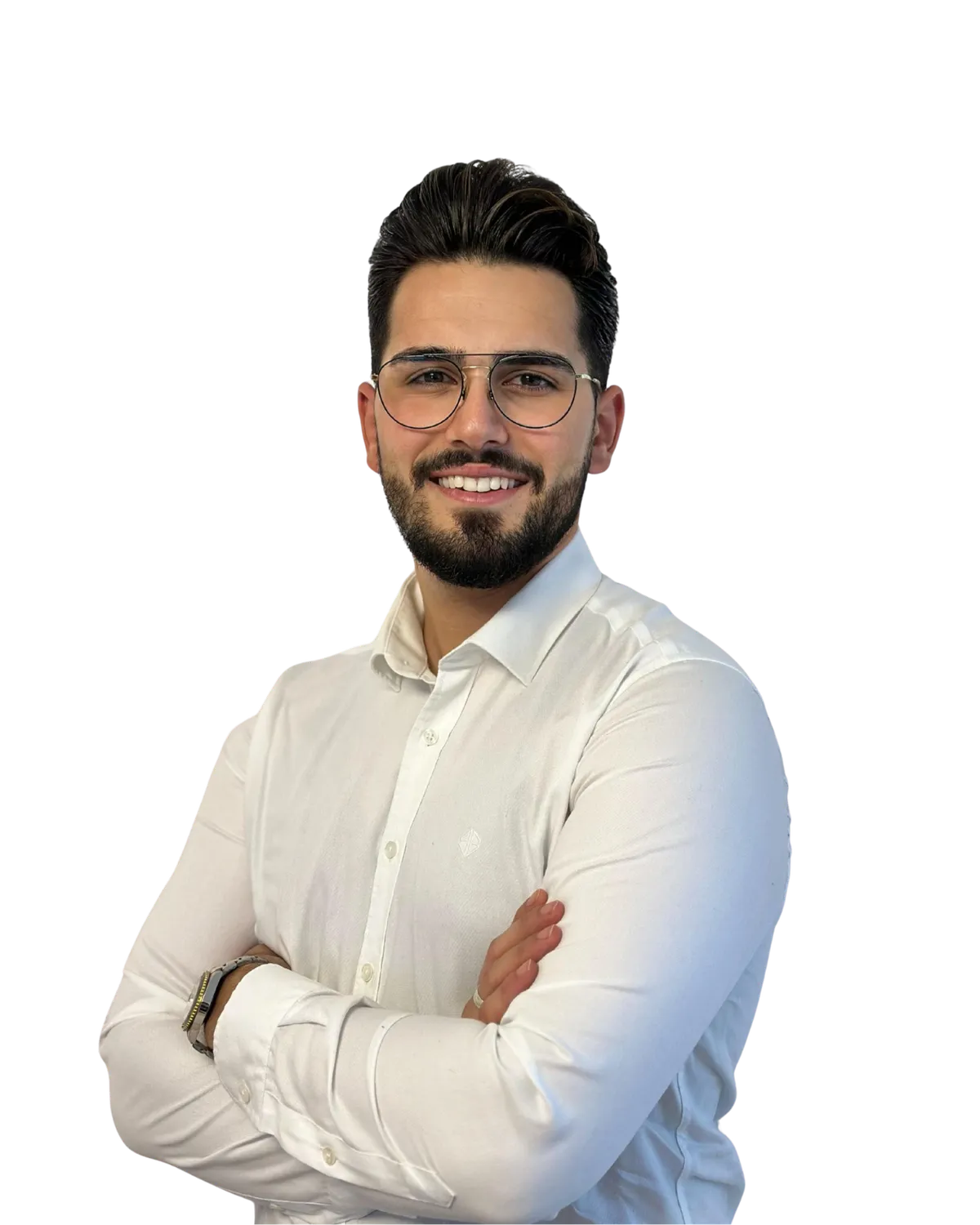 Mert, Inhaber im Friseursalon Melis